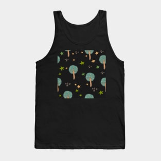 Tree Pattern Tank Top